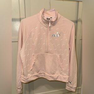 Puma Pink Sweatshirt with White Logo